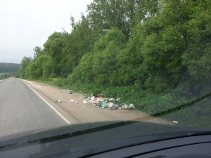 Заповедные поляны свалка мусора