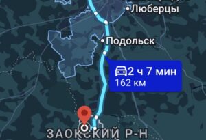 Карта проезда Электричка или экспресс из Москвы